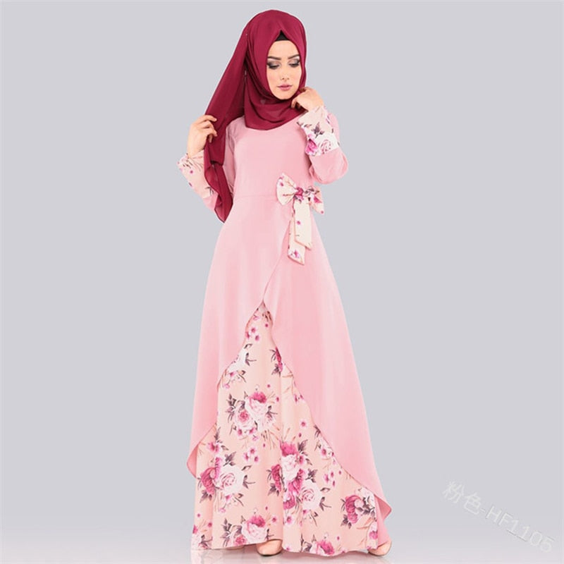 Muslim Dress Marocain Turkish  Kaftan Abayas For Women Islam Clothing
