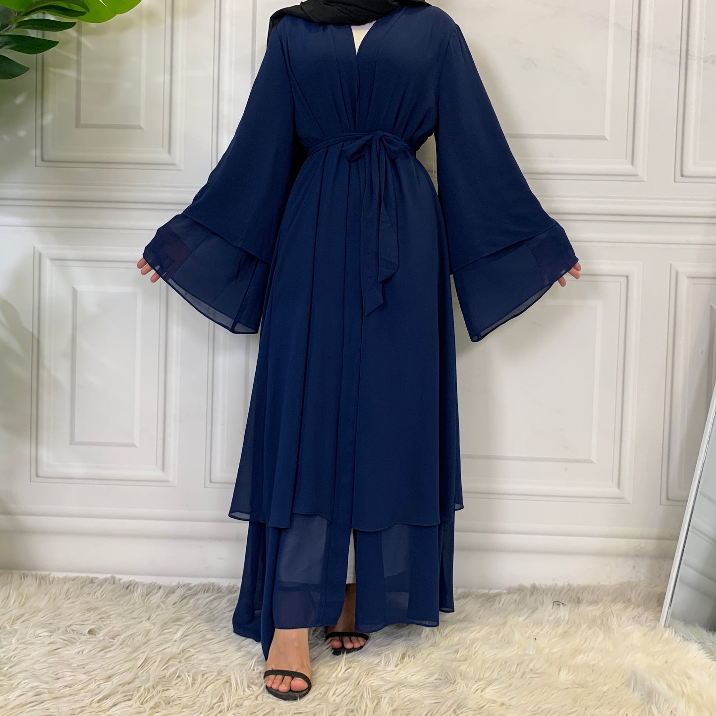 New Fashion Abaya with Scarf