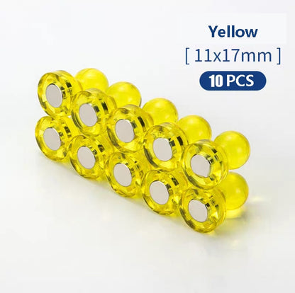 10pcs  Super Magnetic push pins