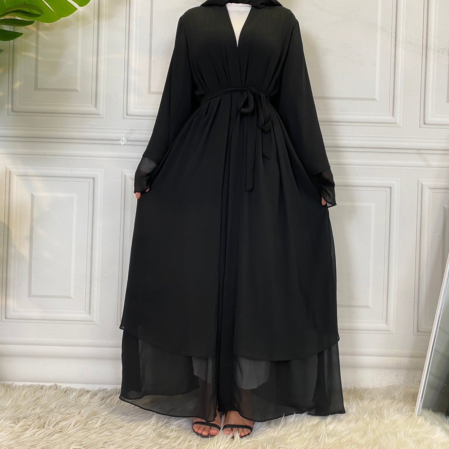 New Fashion Abaya with Scarf