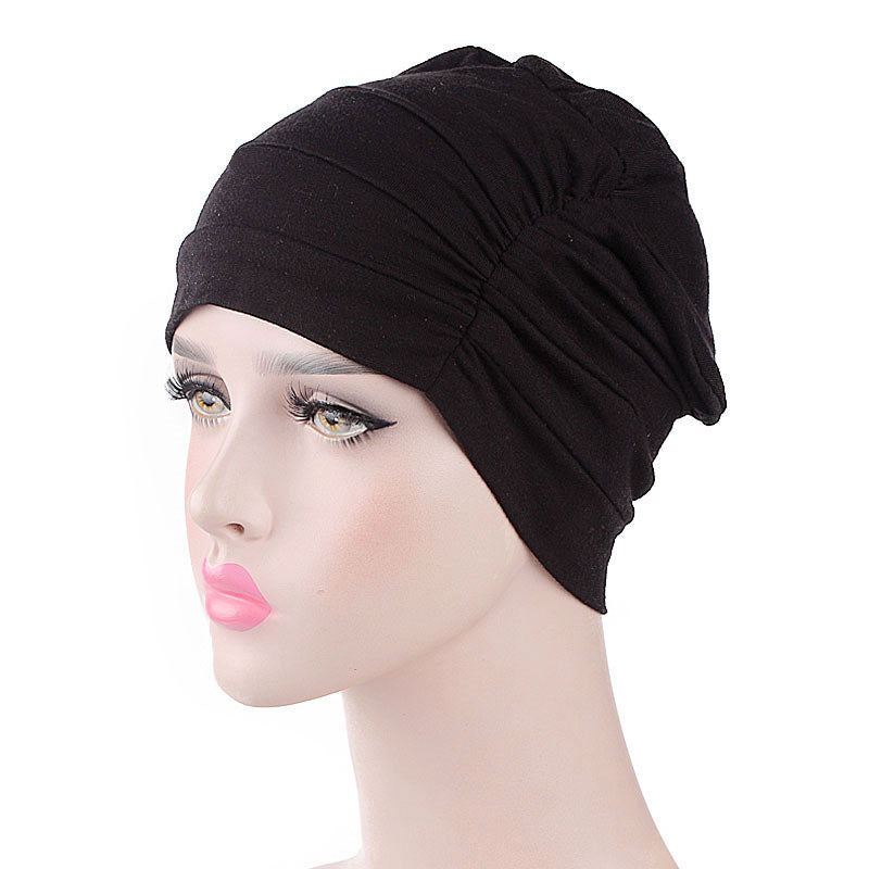 New Soft Modal Muslim Stretchy Turban Hat Full Cover
