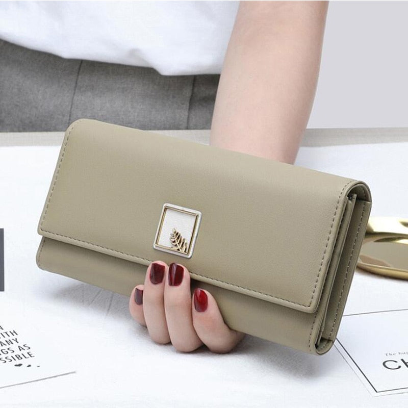 New Fashion Women Long Clutch Wallet